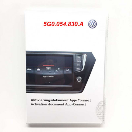 Licence-vw-5g0054830A Licence-vw-5g0054830A