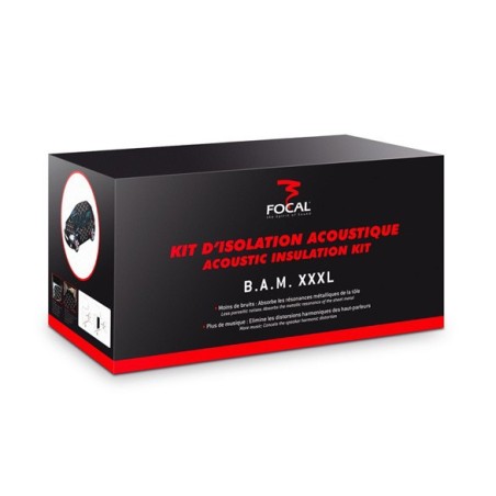 BAM XXXL Focal Kit d’isolation acoustique