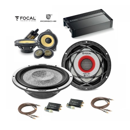 Kit Audio Premium Focal Porsche 992