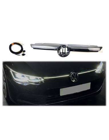 calandre lumineuse vw golf 8
